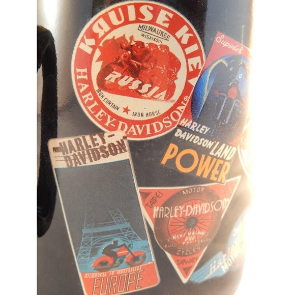 Harley Davidson Coffee Mug Cup 16 OZ Around The World Slogans Signs - Picture 11 of 11